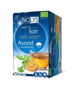 Tisane du Soir (verveine - oranger) BIO, 24 sachets